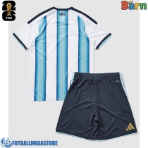 Fotballdrakt Barn Argentina Hjemmedraktsett VM 2026 Kortermet (+ Korte bukser)